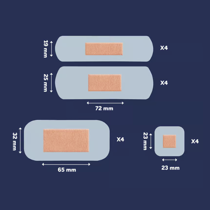 Salvequick Aqua Block Family Pack 16 pcs