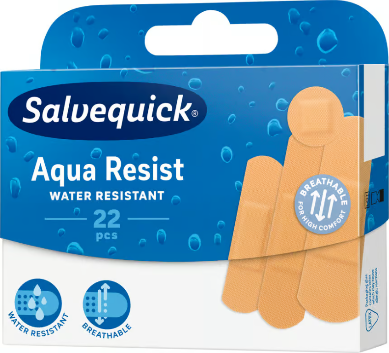 Salvequick Aqua resist mix 22 pcs