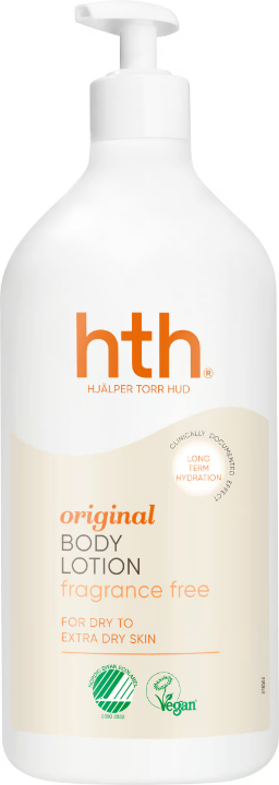 HTH Original Body Lotion Dry & Extra Dry Skin Unperfumed