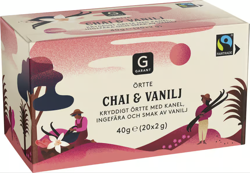 Garant Herbal Chai & Vanilla 20 tea bags | Apohem