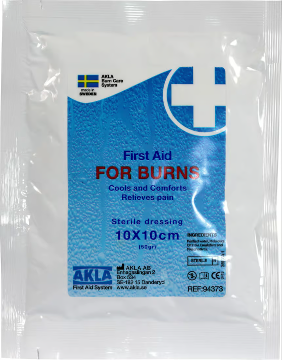 AKLA Burn Compress 10x10 cm 1 pc