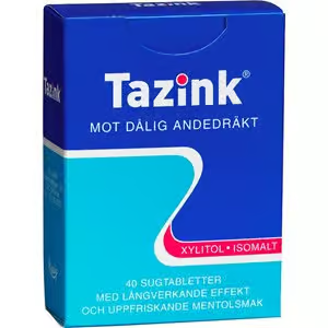 Tazink Lozenge with refreshing menthol flavor 40 pcs