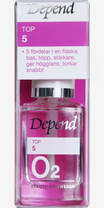 Depend Top 5 Nail Polish 11 ml