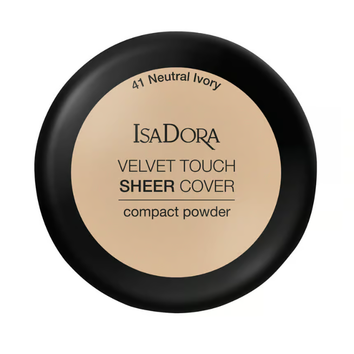 IsaDora Velvet Touch Sheer Cover Compact Powder 41 Neutr