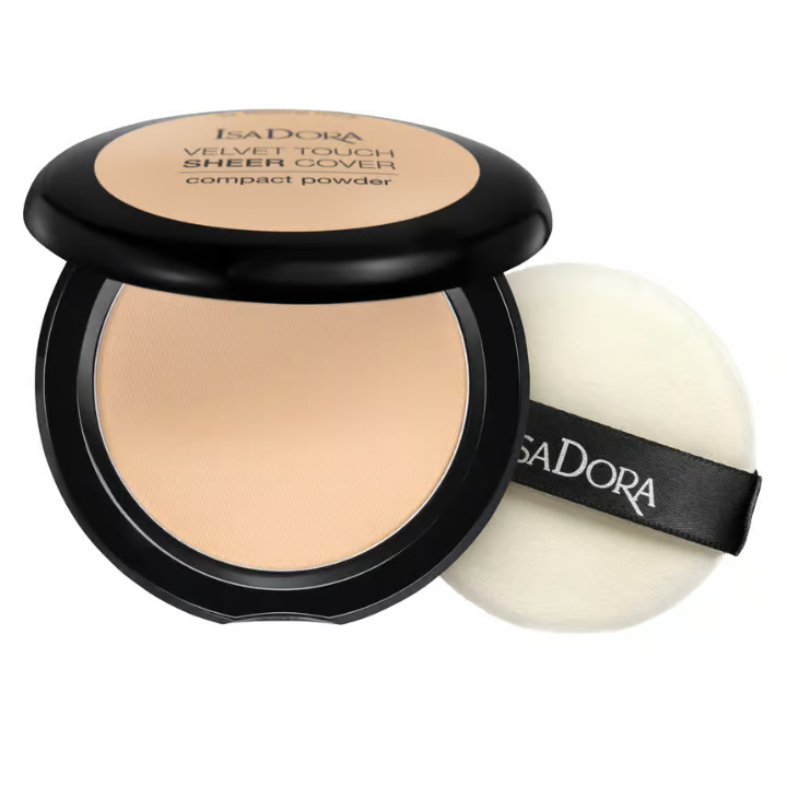 IsaDora Velvet Touch Sheer Cover Compact Powder 42 Warm