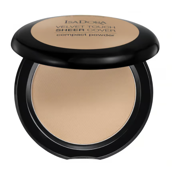 IsaDora Velvet Touch Sheer Cover Compact Powder 45 Neutr