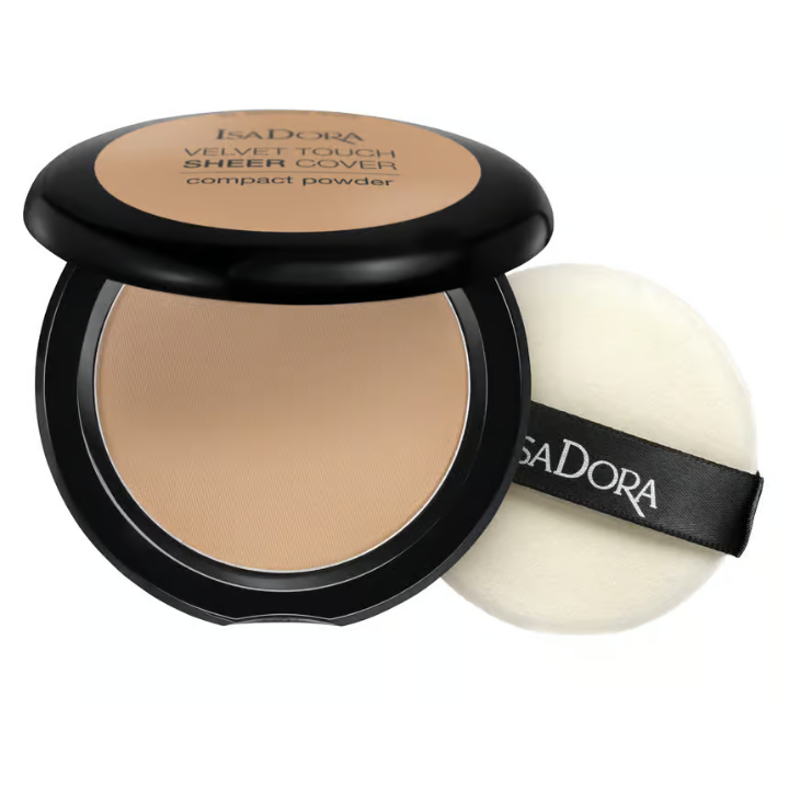 IsaDora Velvet Touch Sheer Cover Compact Powder 47 Warm