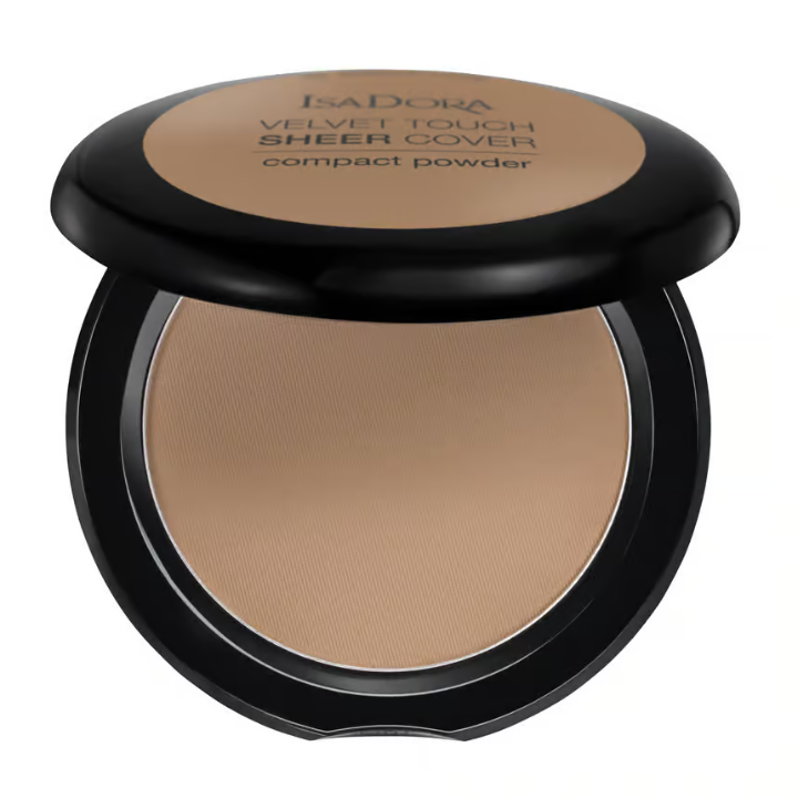 IsaDora Velvet Touch Sheer Cover Compact Powder 48 Neutr