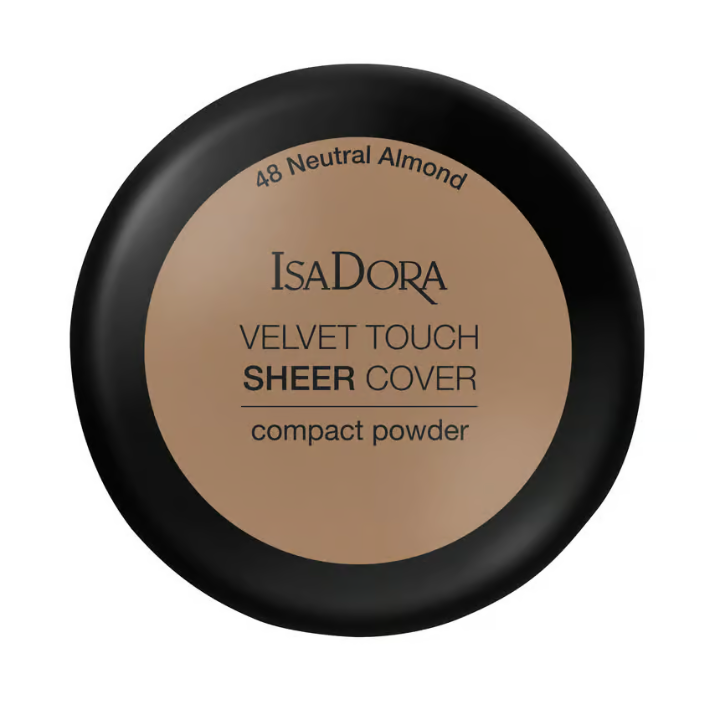 IsaDora Velvet Touch Sheer Cover Compact Powder 48 Neutr