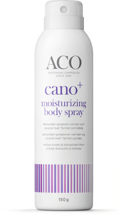 Canoderm Cano+ Moisturizing Body Spray Dry Skin 150 g