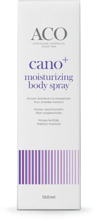 Canoderm Cano+ Moisturizing Body Spray Dry Skin 150 g