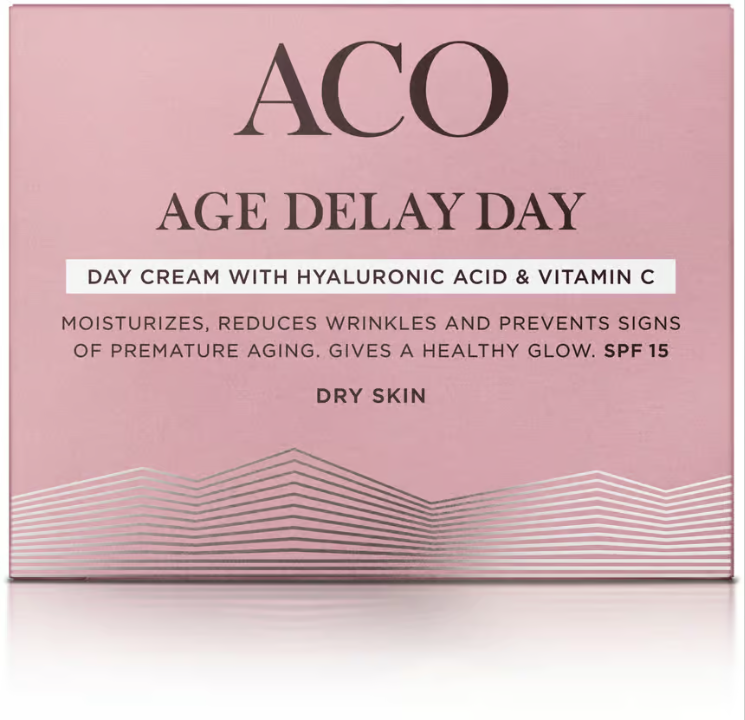 Aco Face Age Delay Day Cream Dry Skin Anti-Age Day Cream 5