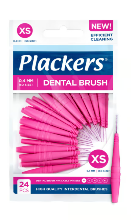 Plackers Dental Brush Interspace brush Pink XS (0.4 mm)