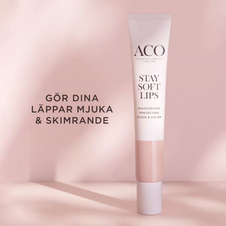 ACO Stay Soft Lips Caramel Nude 12 ml