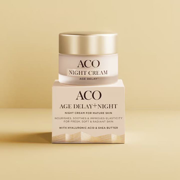 ACO Face Age Delay+ Night Cream Anti Age Night Cream 50 ml