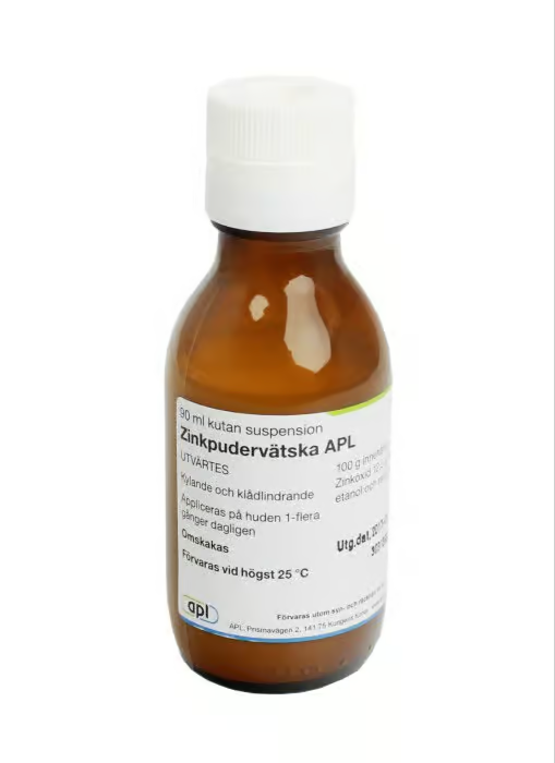 APL Zinc Powder Liquid Cutaneous Suspension 90 ml