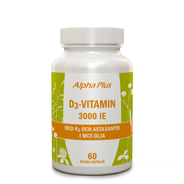 Alpha Plus D3 vitamin 3000 IU + K2 60 cap