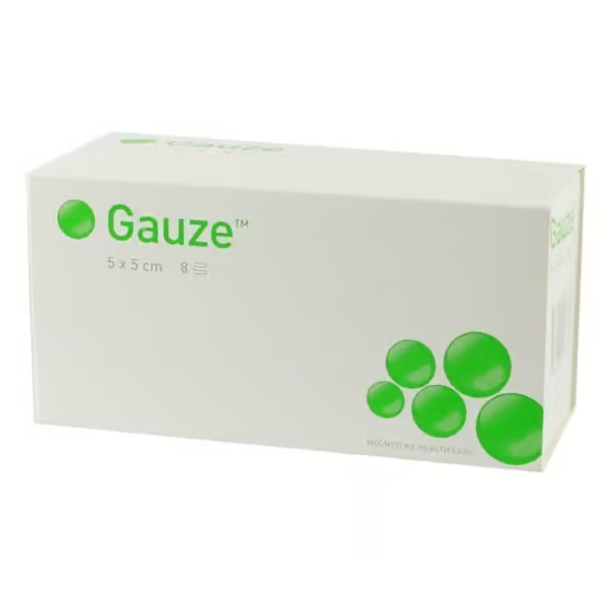 Gauze Gauze Unsterile 5 x 5 cm 150 pcs