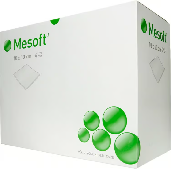 Molnlycke Health Care Mesoft 压缩包 10 × 10 厘米 200 秒