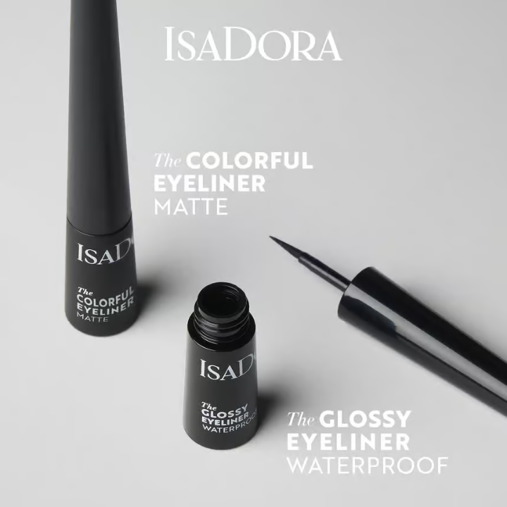 IsaDora Colorful Eyeliner 10 Black 2.5 ml