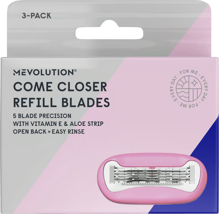 Mevolution Come Closer Razor Blade Refill Women's 3-Pack