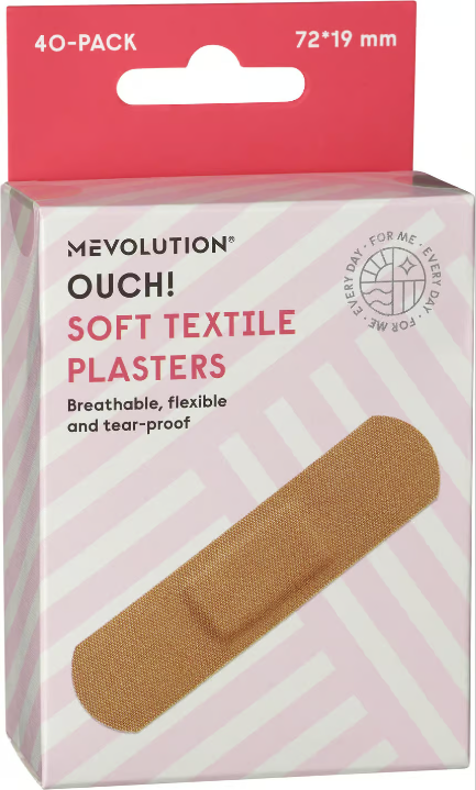 Mevolution Ouch! Soft Textile Plaster 40 pcs