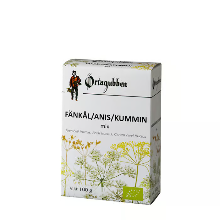 Örtagubben Fennel Anise Cumin 100 g ECO | Apohem