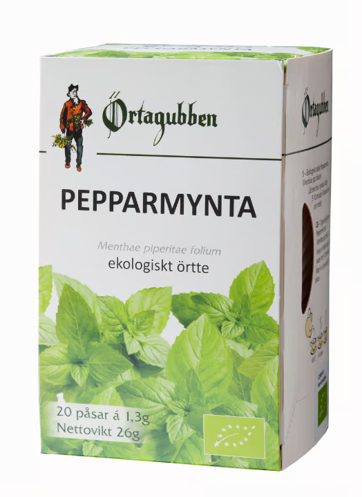 Örtagubben Peppermint Leaf Tea Bags 20x1.3gr | Apohem