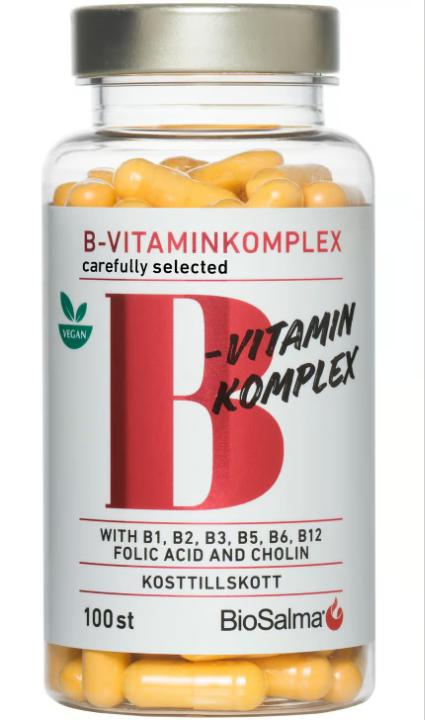 BioSalma B vitamin complex Highly Efficient 100 capsules