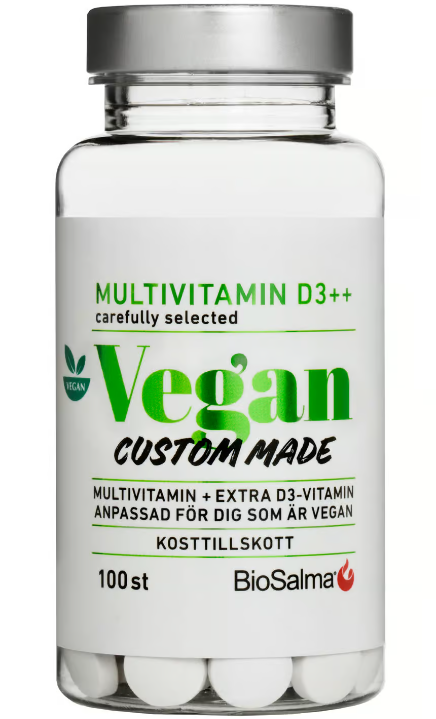 BioSalma Multivitamin D3++ Vegan 100 tablets