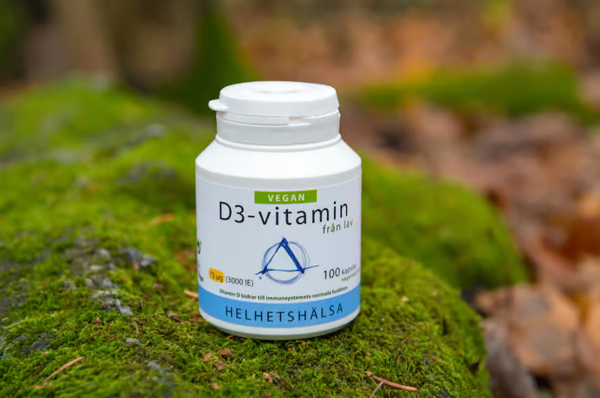 Whole Health D3 Vitamin from lichen 75 µg 100 capsules