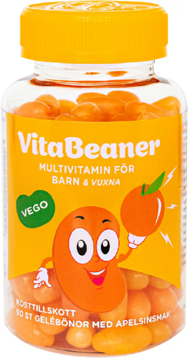 VitaBeaner Multivitamin Children & Adults Orange flavor 90 chews