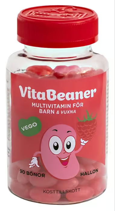 VitaBeaner 综合维生素覆盆子 90 粒