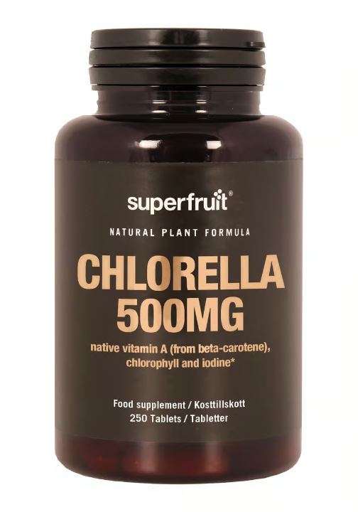 Superfruit Chlorella 500 mg 250 tablets