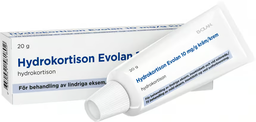 Hydrocortisone Evolan 10mg/g Cream 20 grams