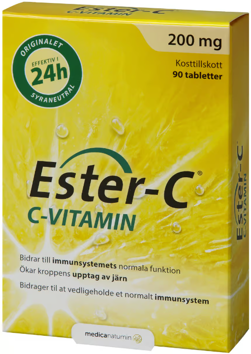 Ester-C 200 mg 90 tablets