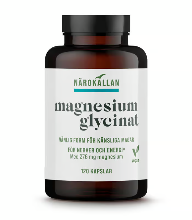 Närokällan Magnesium glycinate 120 capsules