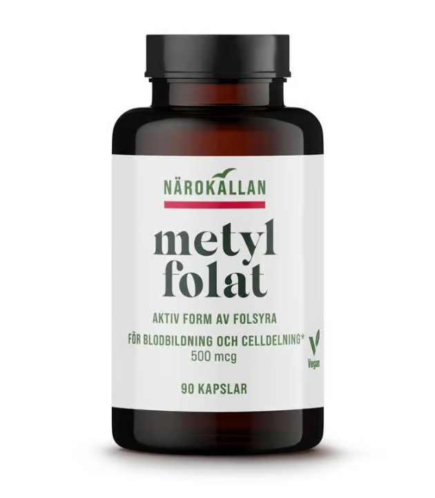 Närokällan Methylfolate 90 capsules