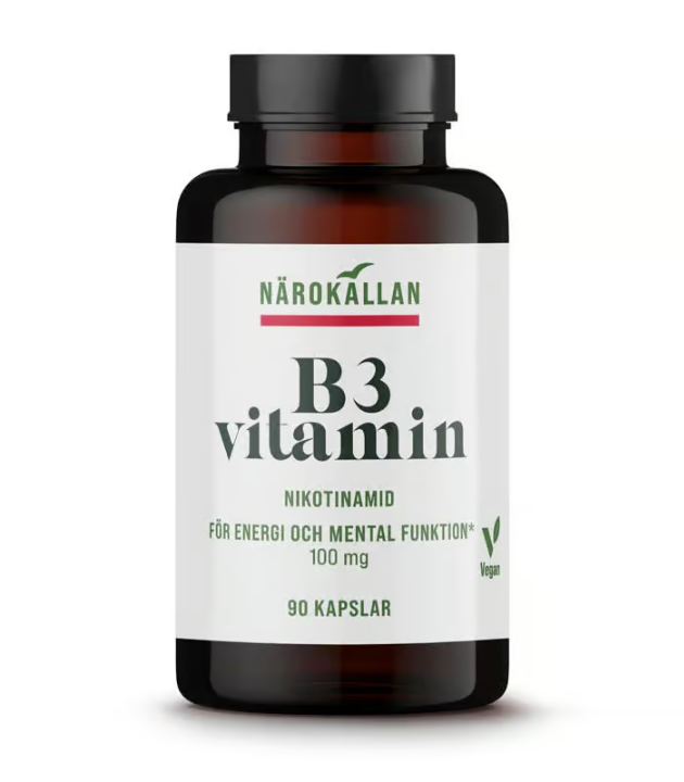 Närokällan B3 Niacinamide 100 mg 90 capsules