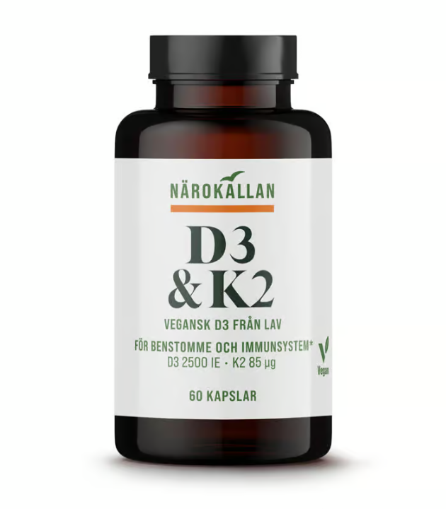 Närokällan D3 & K2 60 capsules