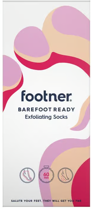 Footner Barefoot Ready 去角质袜 1 双