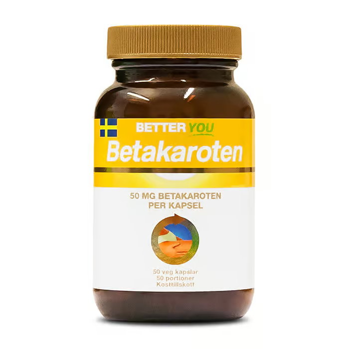 Better You Beta Carotene 50 capsules