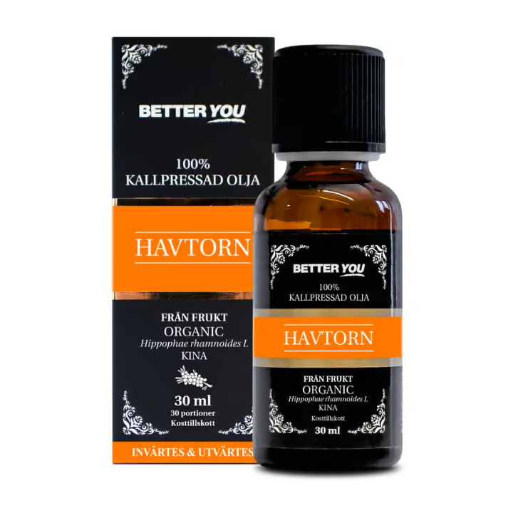 Better You Sea Buckthorn Oil ECO Cold Pressed 30 ml