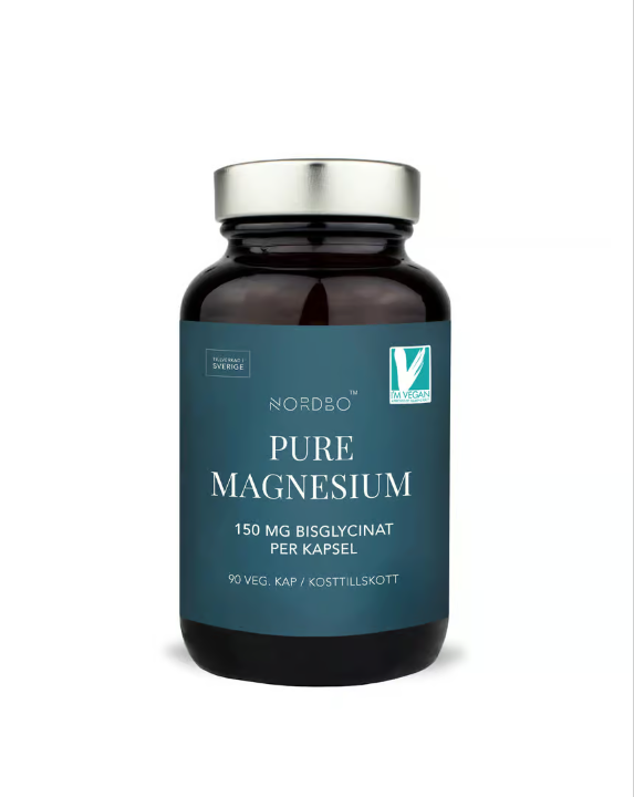 Nordbo Pure Magnesium 100% Bisglycinate 90 capsules