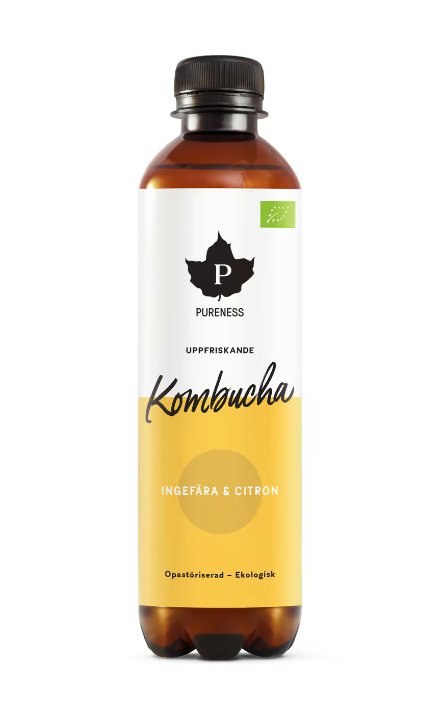 Pureness Kombucha Ginger & Lemon ECO 370 ml