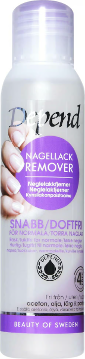 Depend Nail polish remover purple 100 ml