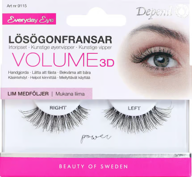 Depend False Eyelashes Power 1 set