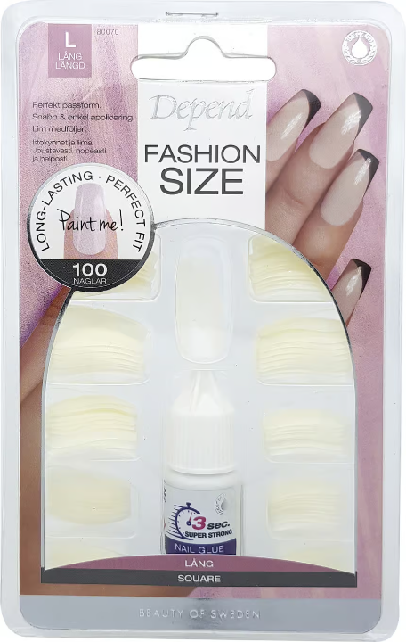 Depend Fashion Size 100-pack Long