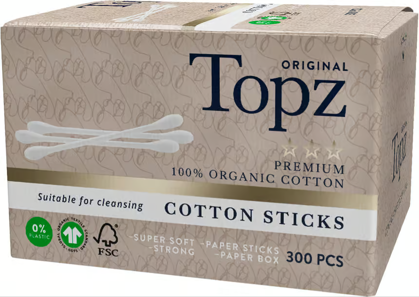 Topz Cotton Swabs Premium 300 pcs