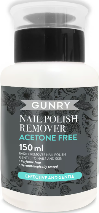 Gunry Nail polish remover Acetone-free 150 ml